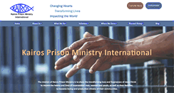 Desktop Screenshot of kairosprisonministry.org